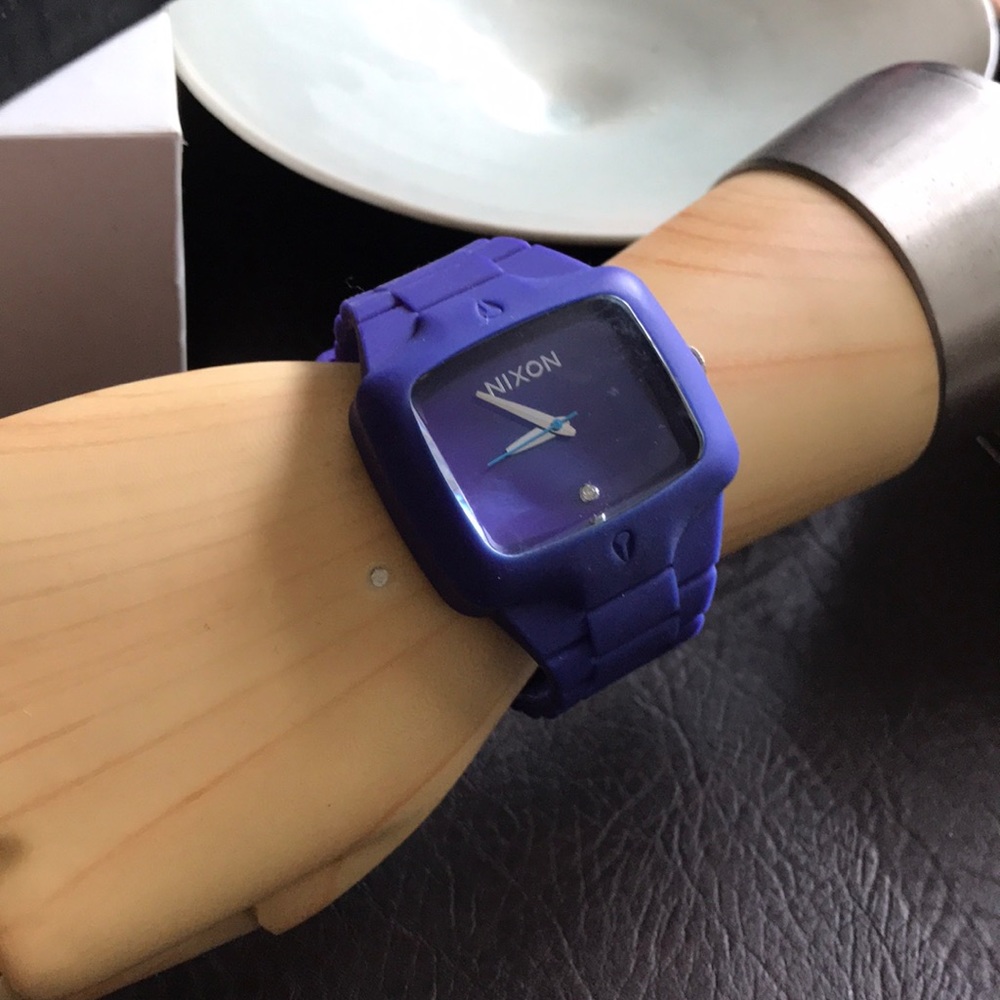 Rubber Player Nixon Watch